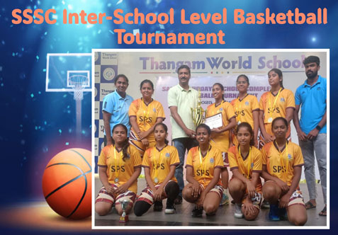 We are thrilled to share that our Under-19 Girls Basketball Team has emerged as the Winner (1st Position) in the SSSC Inter-School Level Basketball Tournament organized by Thangam World School today (07/09/2025)! 🏀✨