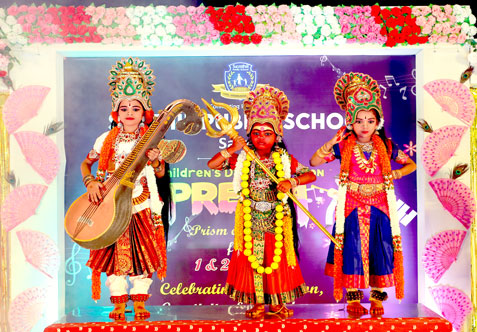 On Wednesday, 19th November 2025, the Children’s Day Celebration for Classes 1 and 2 of Senthil Public School, Salem, unfolded with great fanfare at the vibrant Kandasamy Convention Hall.