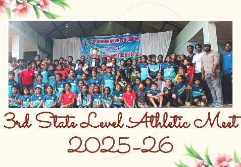 Our students delivered an outstanding performance in the 3rd State Level Athletic Meet 2025–26, organised by ✨ Lightening Sports Academy 🪄. Their remarkable achievements across various categories have made us immensely proud.