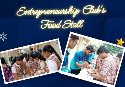 We are delighted to commend the Entrepreneurship Club for their outstanding effort in organizing a vibrant food stall as part of today's 'Bag-Free Day' for XI & XII NCERT students.