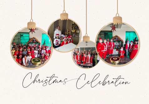  Tiny Santas, Endless Smiles! Red & white outfits, twinkling eyes, and happy hearts filled our classrooms.