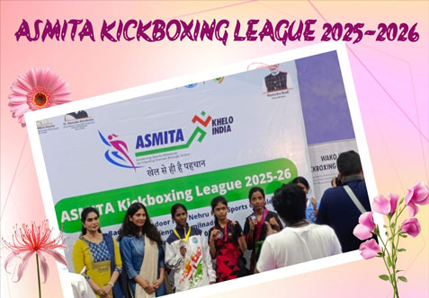 Hara Vritee Kicks High and Aims Higher! Achieved Gold in ASMITA KICKBOXING League 2025 -2026