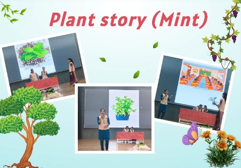 “The Magical Mint” through engaging storytelling and enactment, captivating young learners.
