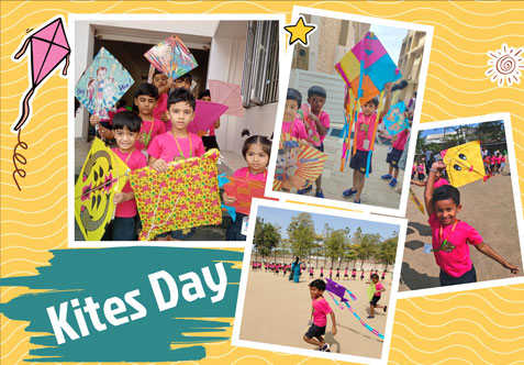 Kites teach us to rise above and see the bigger picture