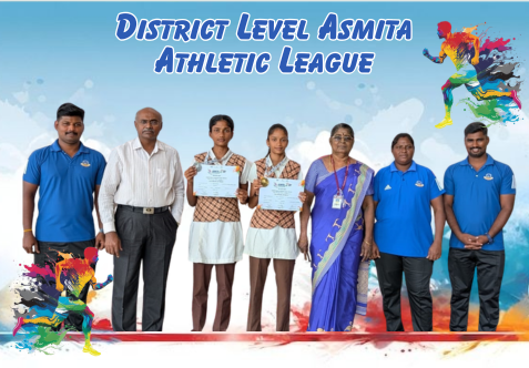 We are pleased to share that our school athletic students participated in the District Level Asmita Athletic League conducted by the Salem District Athletic Association at St. Paul’s Hr. Sec. School on Saturday, 6th December 2025.