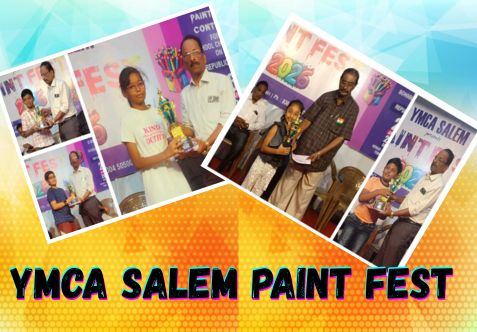 We are happy to share that, as part of the Republic Day celebrations, YMCA Salem organized a painting competition titled “YMCA Salem Paint Fest” on Monday, 26th January 2026.