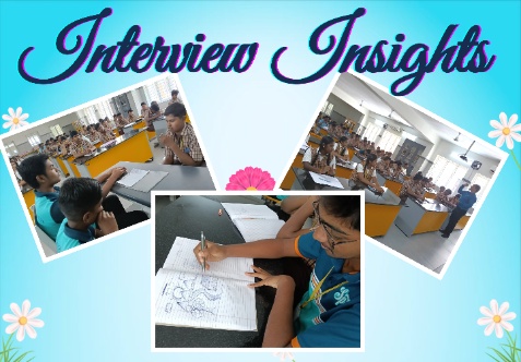 Today, 26th March 2026, Thursday, we had a productive session with Class XI students - Interview Insights, discussing Interview Skills, focusing on developing their professional presence and communication skills.