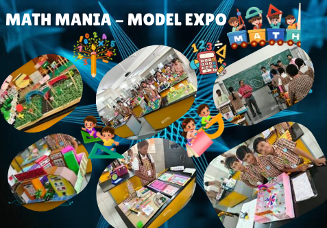 We are happy to announce the successful completion of MATH MANIA - MODEL EXPO organized by the Math Club at Senthil Public School, Krishnagiri on 14.10.26 (Wednesday). Students showcased Interactive Math Models explaining complex theorems and concepts in a simple and creative way.