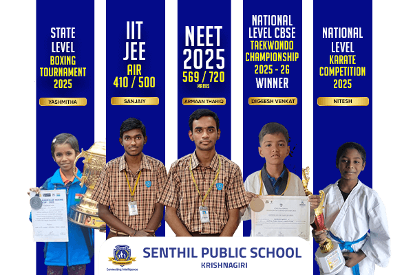 top 5  schools in Krishnagiri